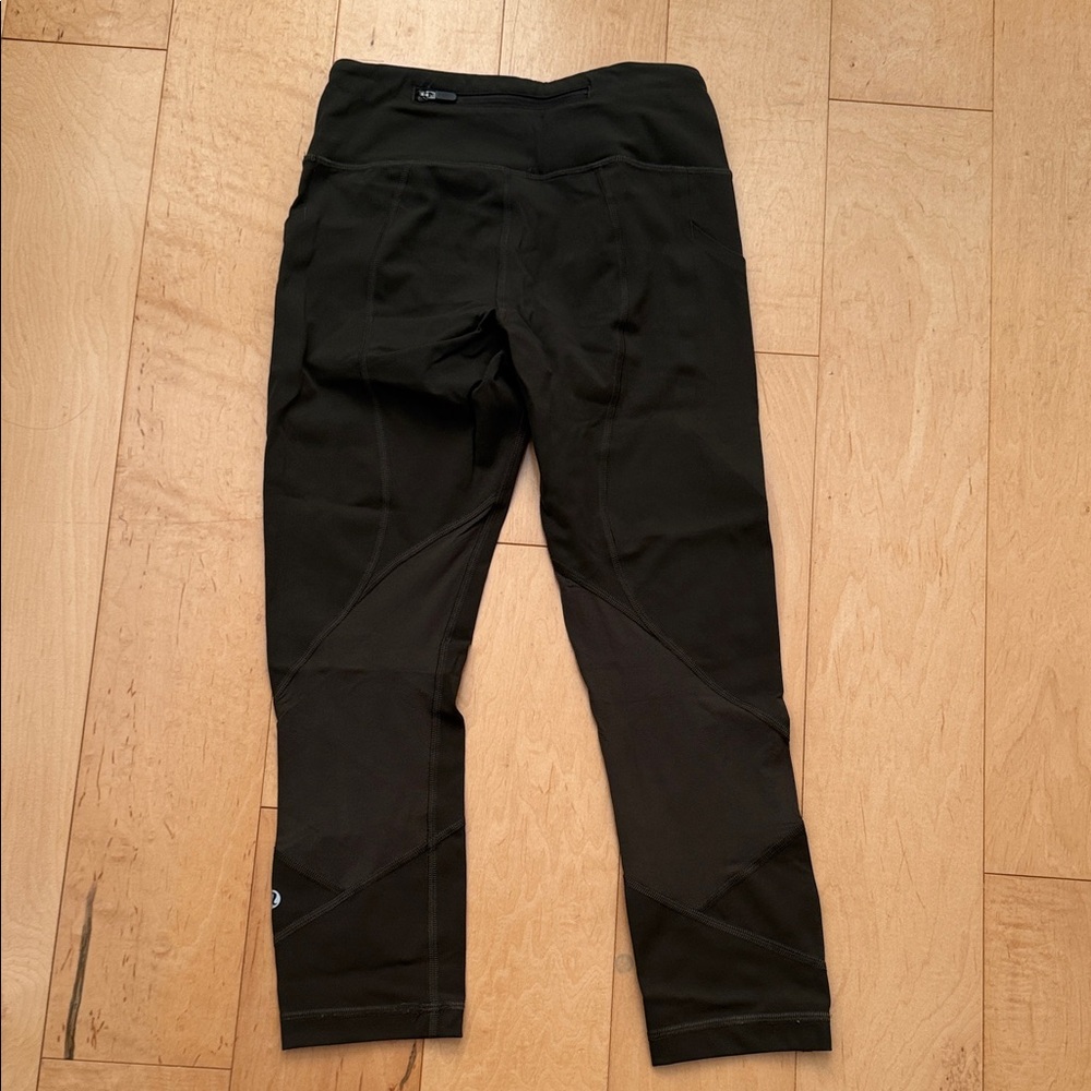 lululemon athletica Army Green Leggings